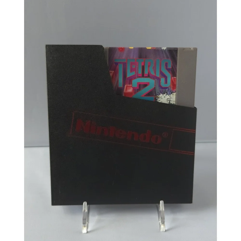 Tetris 2 - Nintendo NES - CIB - 12 Stamp - Tested and Working